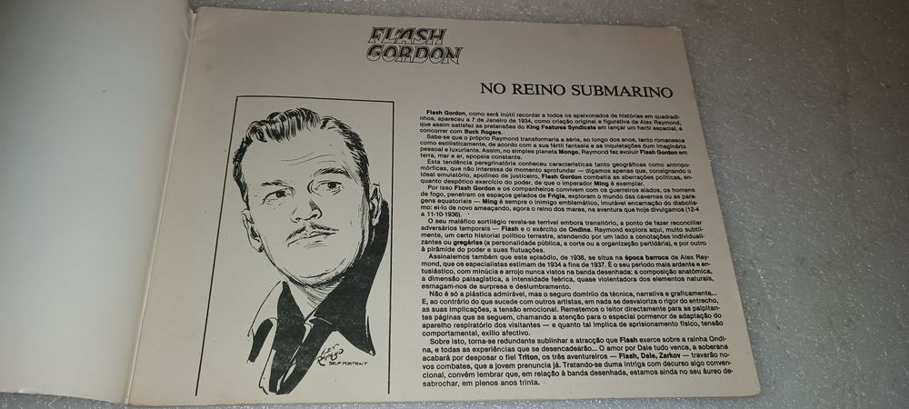 banda desenhada raríssima de flash gondon de 1978