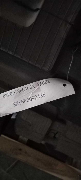 Гумова гусениця 320х86х52 , 
резиновая гусеница 320/86/52