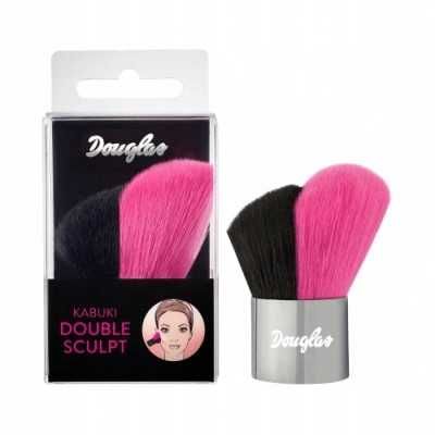 DOUGLAS Podwójny pędzel Kabuki