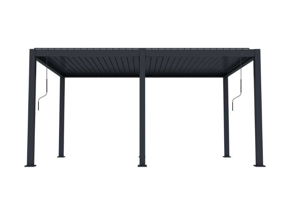Pergola premium 4x6 manualna z oświetleniem led