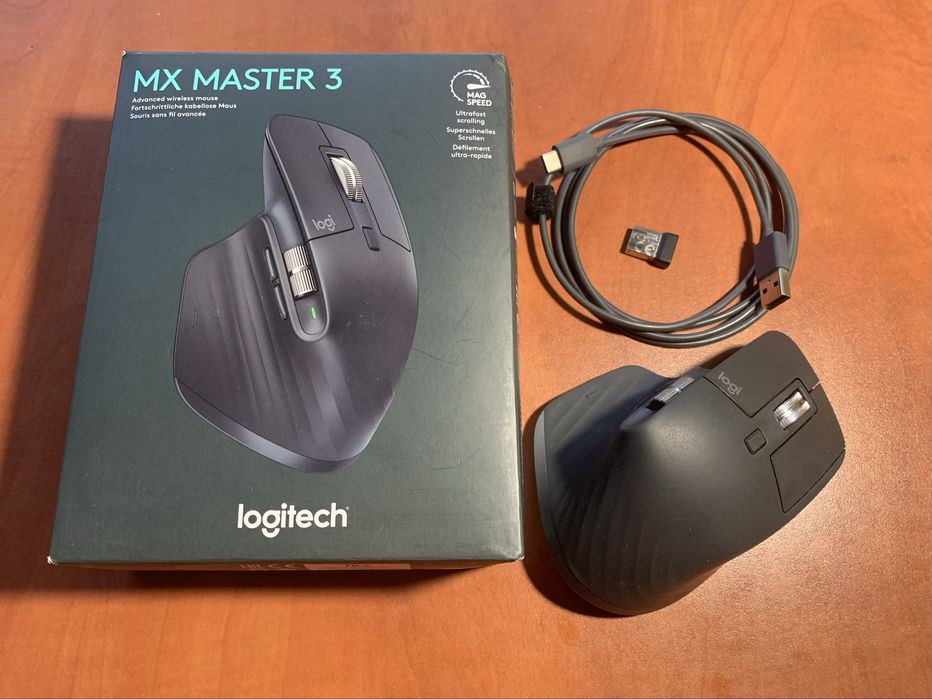 Logitech MX Master 3 бездротова миша, повний комплект