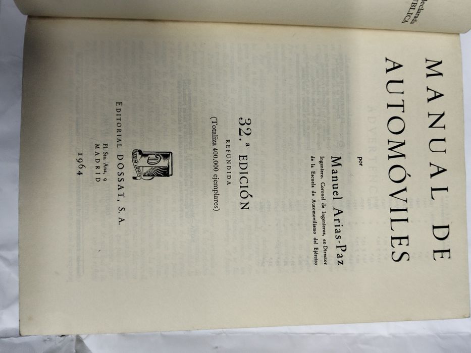 Automobilia,  Arias Paz