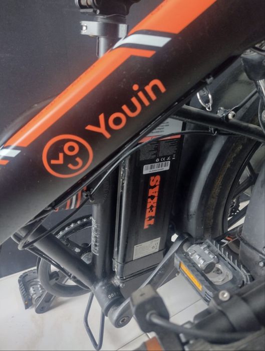 Bicicleta Elétrica YOUIN Texas (Laranja)