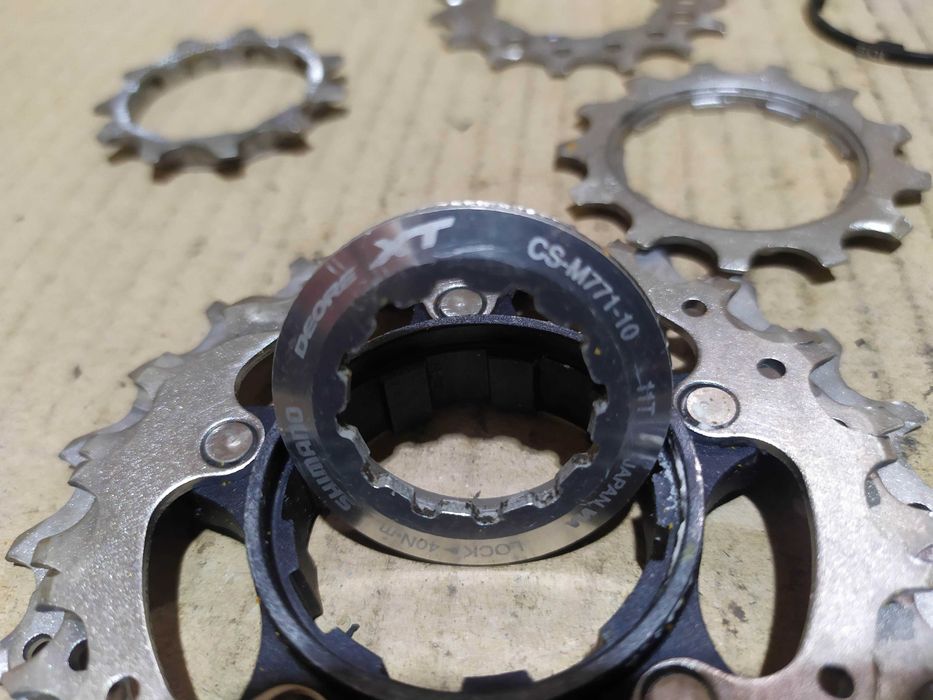 Кассета Shimano Deore XT CS-M771-10, 11-36T, 10скоростей