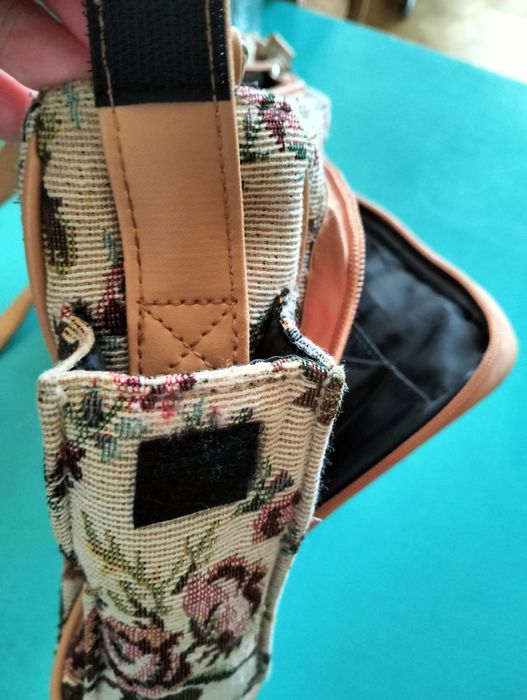 Torebka gobelinowa : 33 x 20 x 7cm