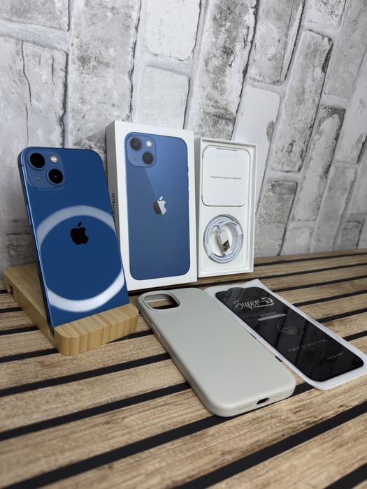 iPhone 13/Blue/256GB/100% Kondycji/Super Stan/Pełen Zestaw