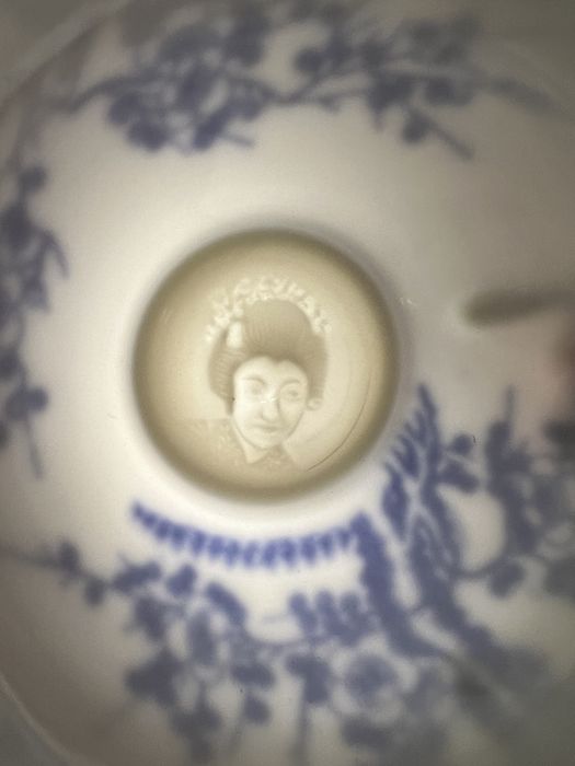 Чашка з блюдцем фарфор