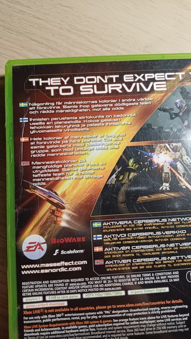 Mass effect 2 xbox 360