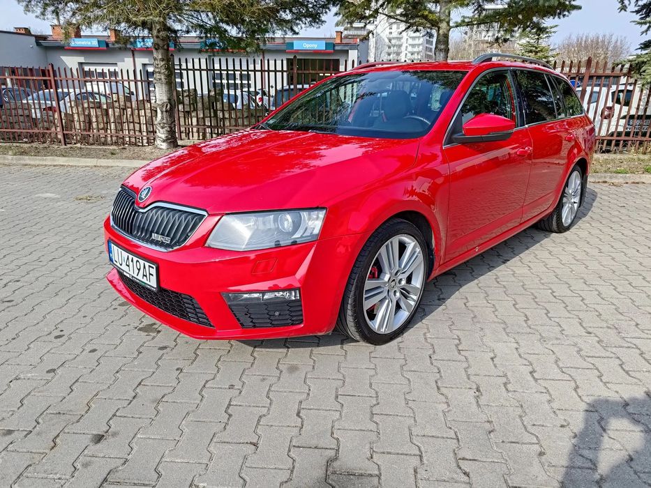 Skoda Octavia RS 2.0 TDI DSG 184KM, pierwszy właściciel, salon polska