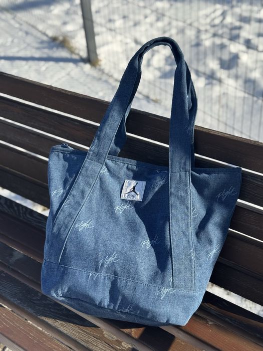 Сумка Jordan Flight Denim Tote Bag [HF7297-416] оригінал