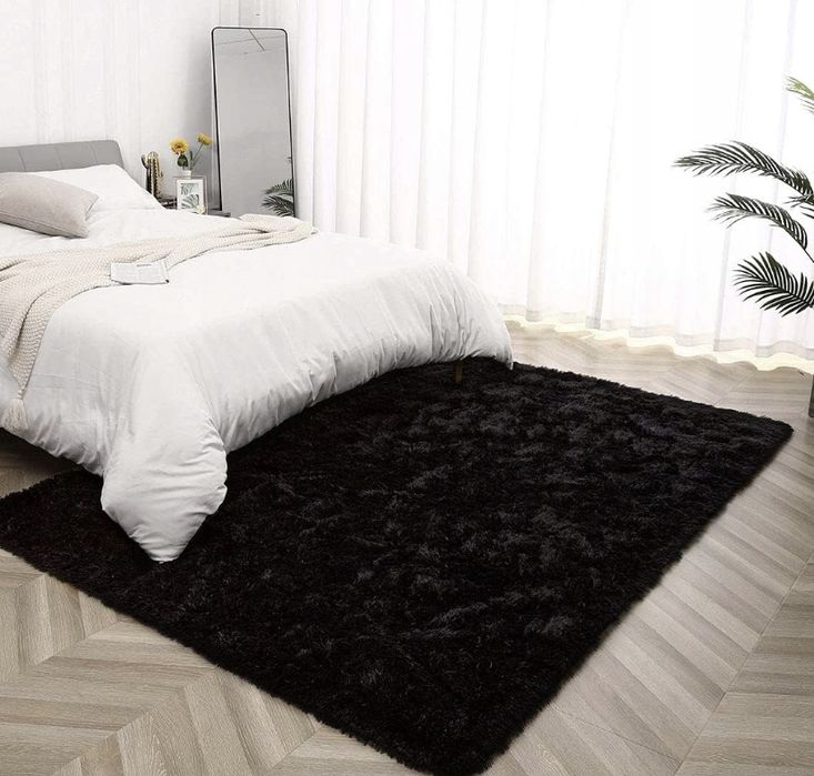 DYWAN PLUSZOWY DUŻY 120x170 różne kolory długi włos