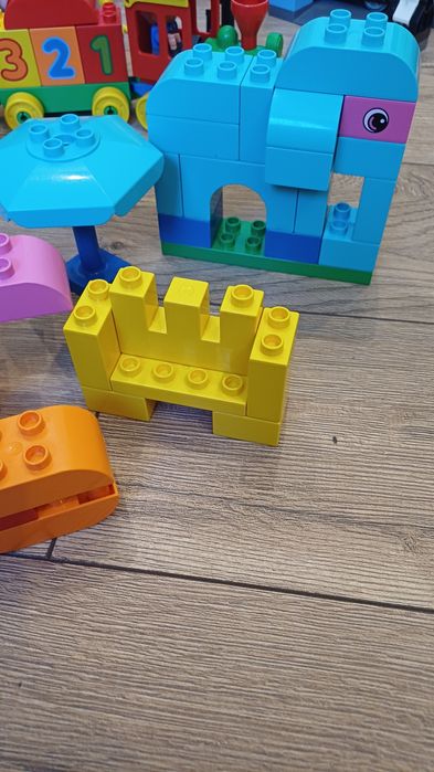 Lego DUPLO- pociag, zwierzątka