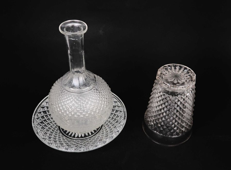 Garrafa de Noite em vidro do Séc. XIX/XX