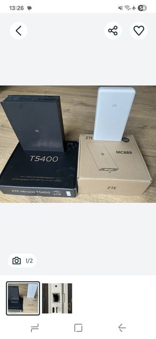 Zestaw router MC889 5G + ZTE 5400