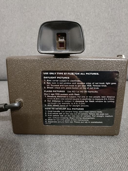 Polaroid land camera ZIP