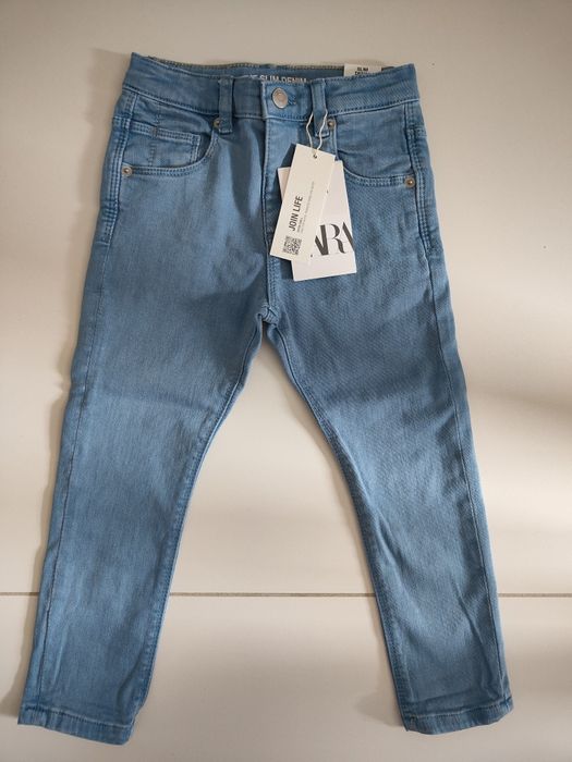 Spodnie jeansowe Zara 104 nowe