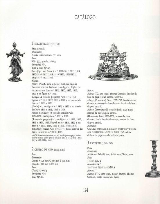 LIVRO RARO | A Baixela da Coroa Portuguesa, de Leonor d'Orey