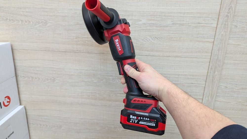 2акб High 4.0Ah+Болгарка Аккумуляторная +Очки+Кейс Подсветка Рег.об.