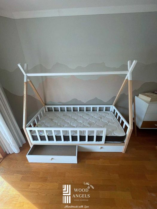 Cama Casinha ou Indy com arrumação
