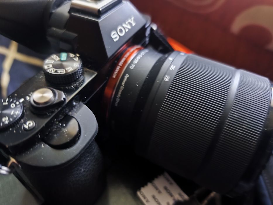 Sony a7 plus obiektyw