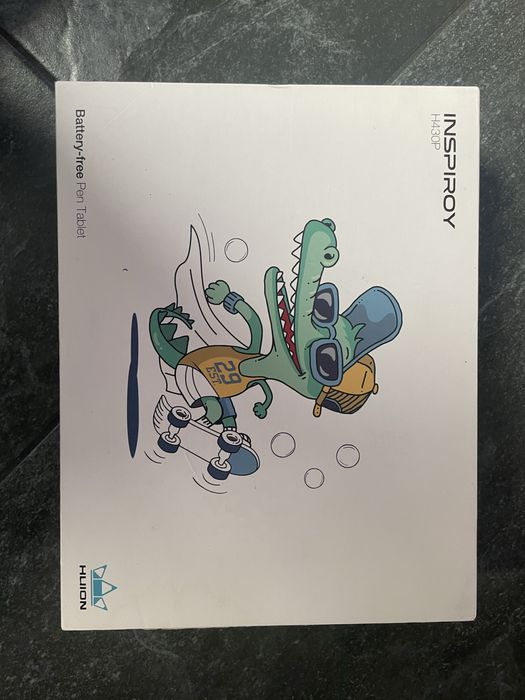 Tablet graficzny Huion Inspiroy H430P, w pełni sprawny, stan idealny.