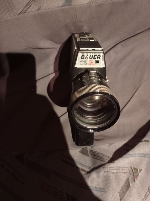 Máquina de filmar 8mmm Bauer