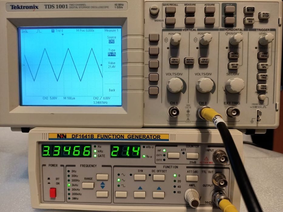 Generator funkcyjny DF1641B, 3 MHz.
