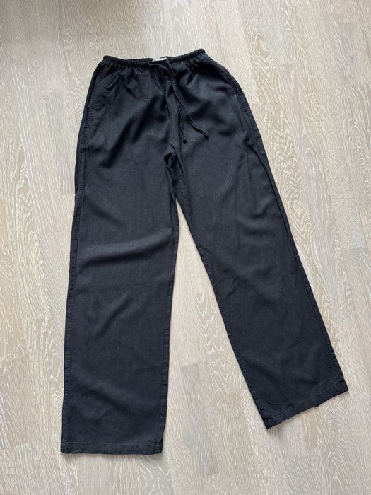 Лляні штани bershka