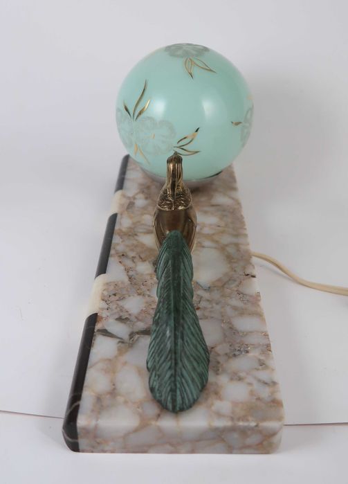 Candeeiro de mesa antigo Art Deco (Ref. 2)