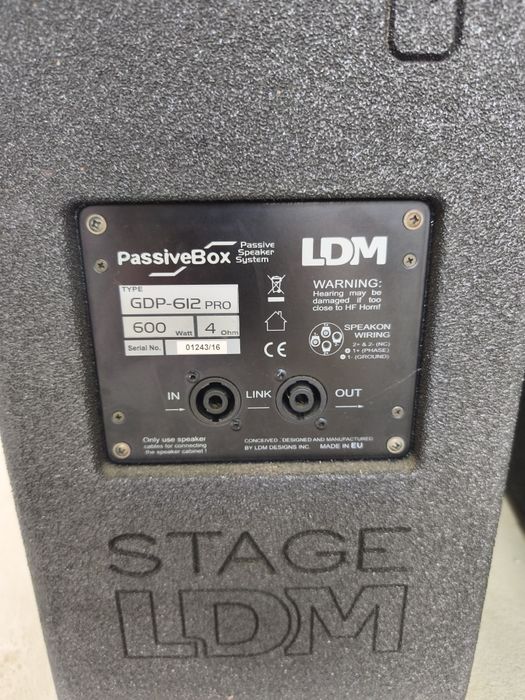 Kolumny estradowe ldm GDP-612 PRO