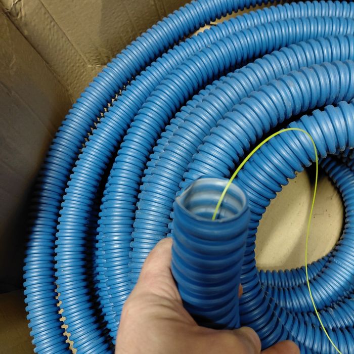 Rura karbowana peszel ziemny 40/32 z pilotem 30mb