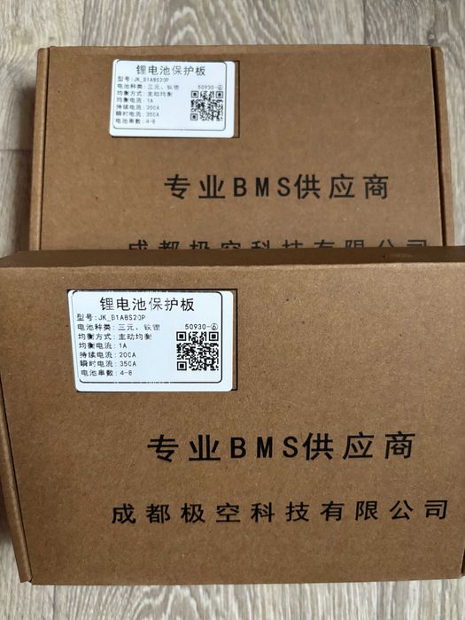 BMS JK-B1A8S20P 12-24V 4-8S 200А пiк350А Li-Ion LiFePo4