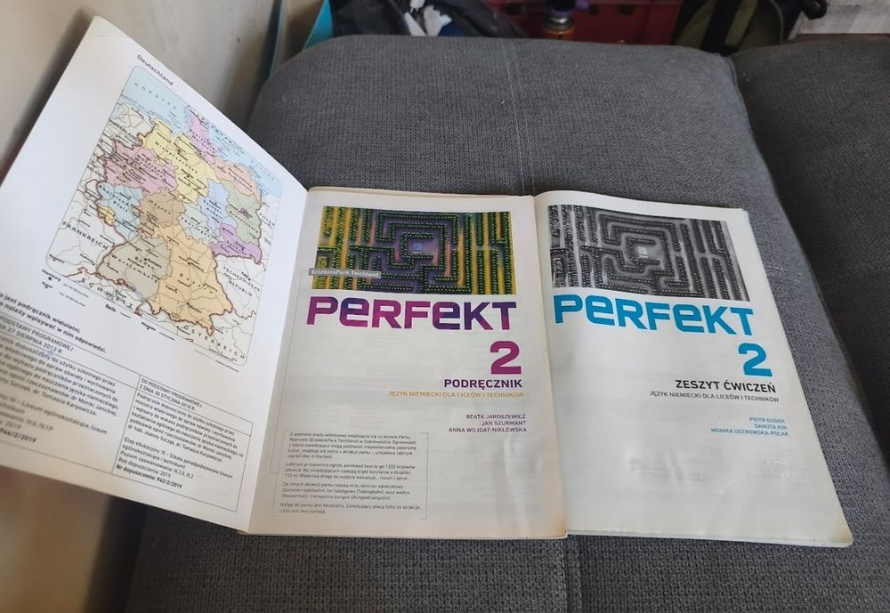 Język Niemiecki Perfekt 2 podręcznik + zeszyt ćwiczeń