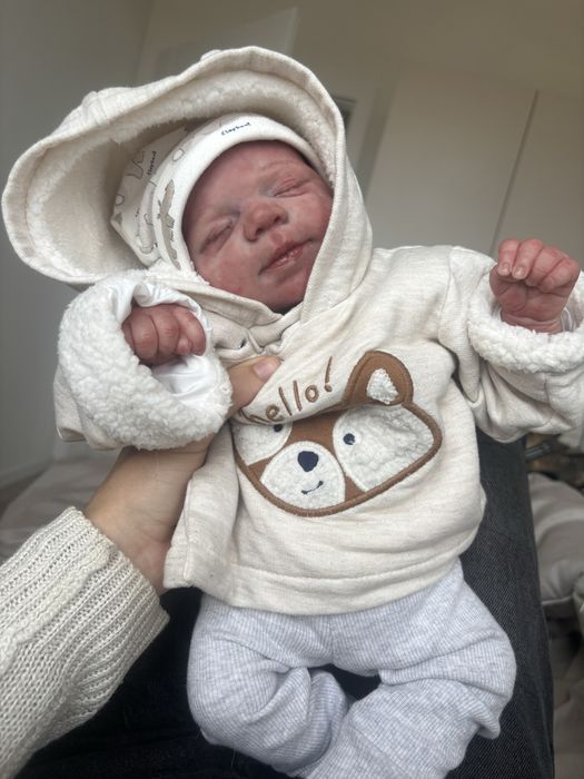 Lalka reborn wyrzezbiona przez Joanne Kazimierczak