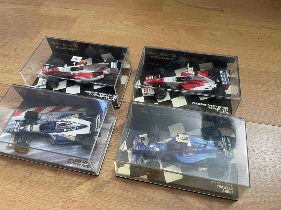 Vendo miniaturas F1 da Minichamps 1/43