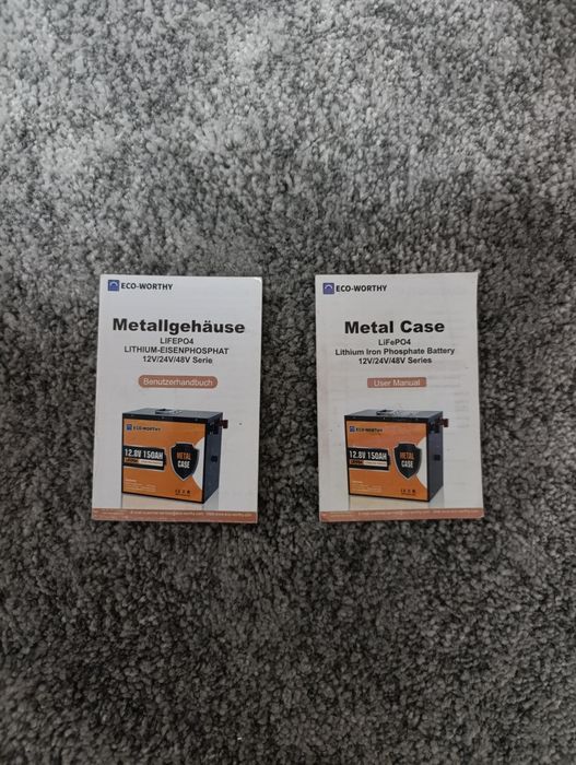 Bateria de Lítio (LiFePO4) ECO-WORTHY 51.2V 50Ah