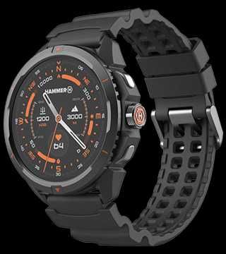 HAMMER Watch 2  Smartwatch resistente para desporto radicais ou trilha