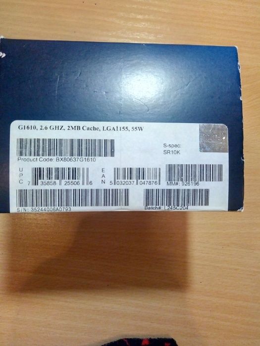 Процессор Intel Celeron G1610 s1155