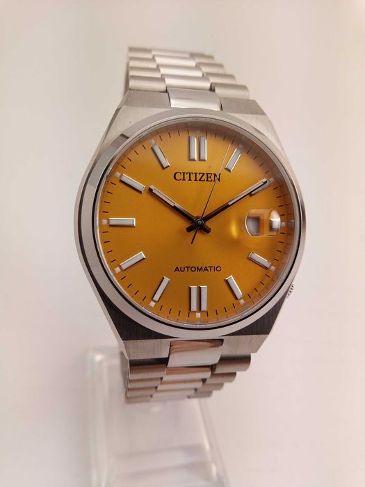 Японские мужские часы Citizen NJ0150-56Z сапфир, механика, автозавод