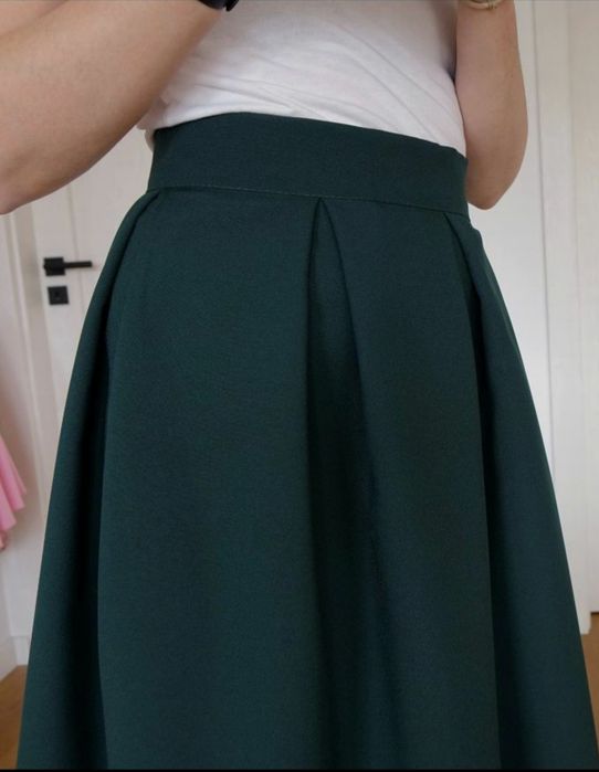 Butelkowa spódnica MIDI 42 XL