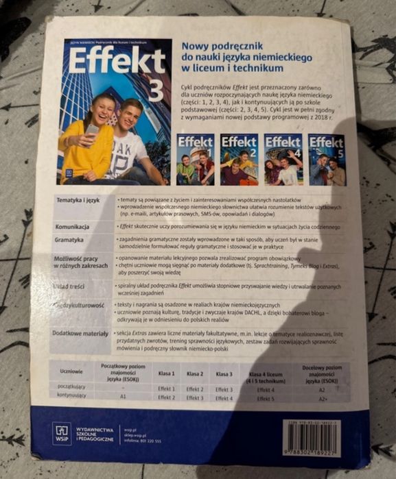 Effekt 3 podręcznik dla szkół ponadpodstawowych