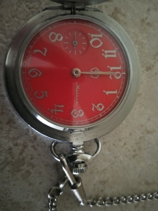 Relógio russo bolso da Ex. União Soviética
