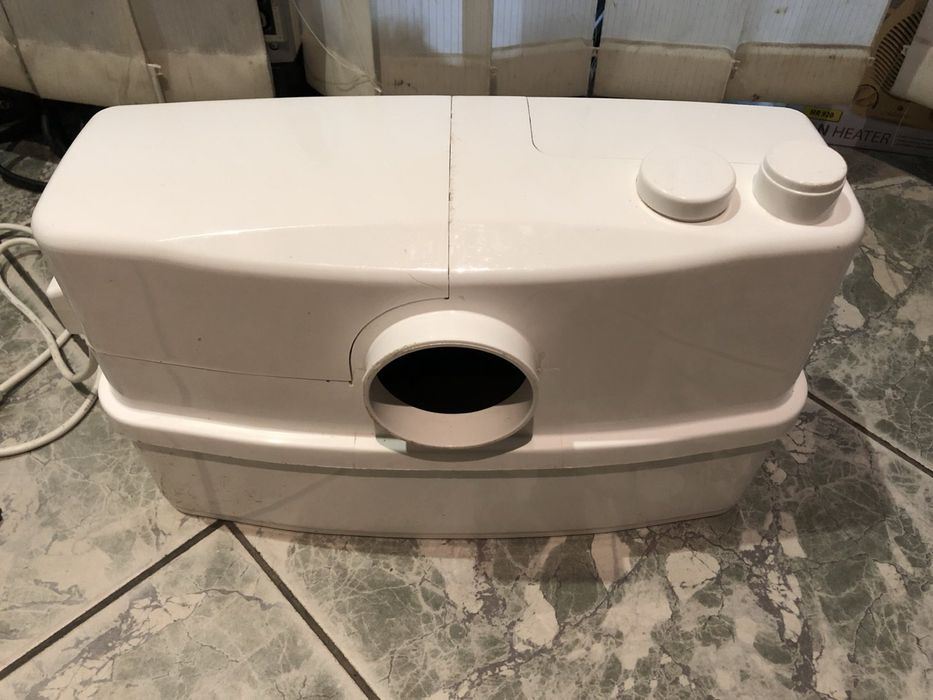 Фекальный насос , канализационная установка LEO  WC600A