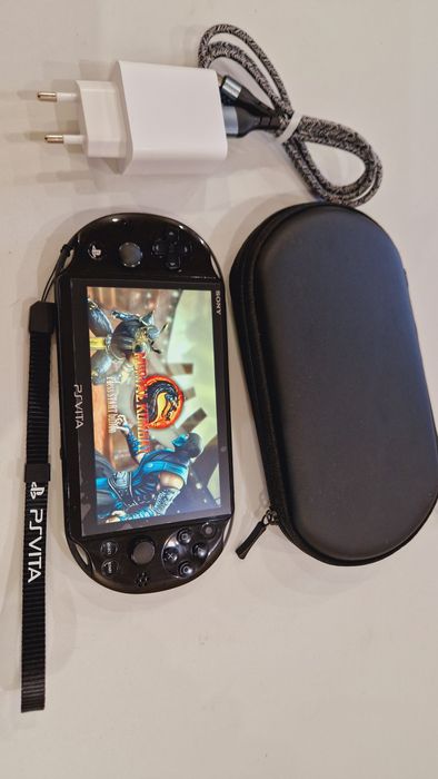 Sony Ps Vita Slim 65 игр + чехол!