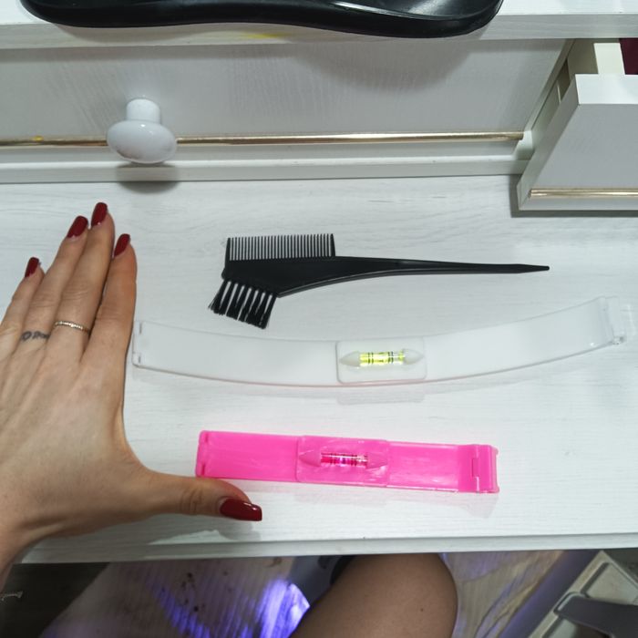 Acessórios p cortar cabelo sozinha