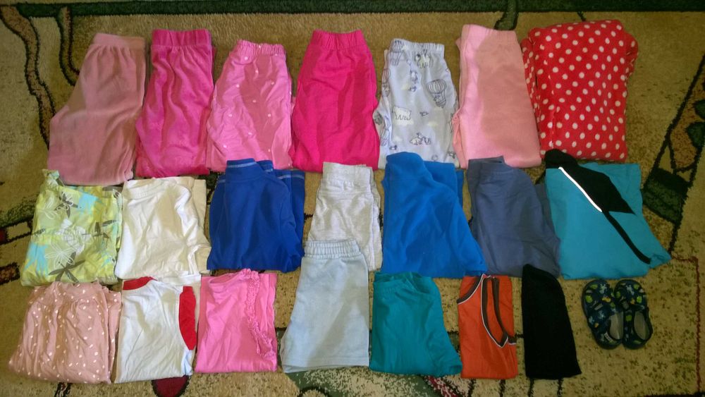 Rzeczy dziecięce rozm 110/116 122/128 aktualne