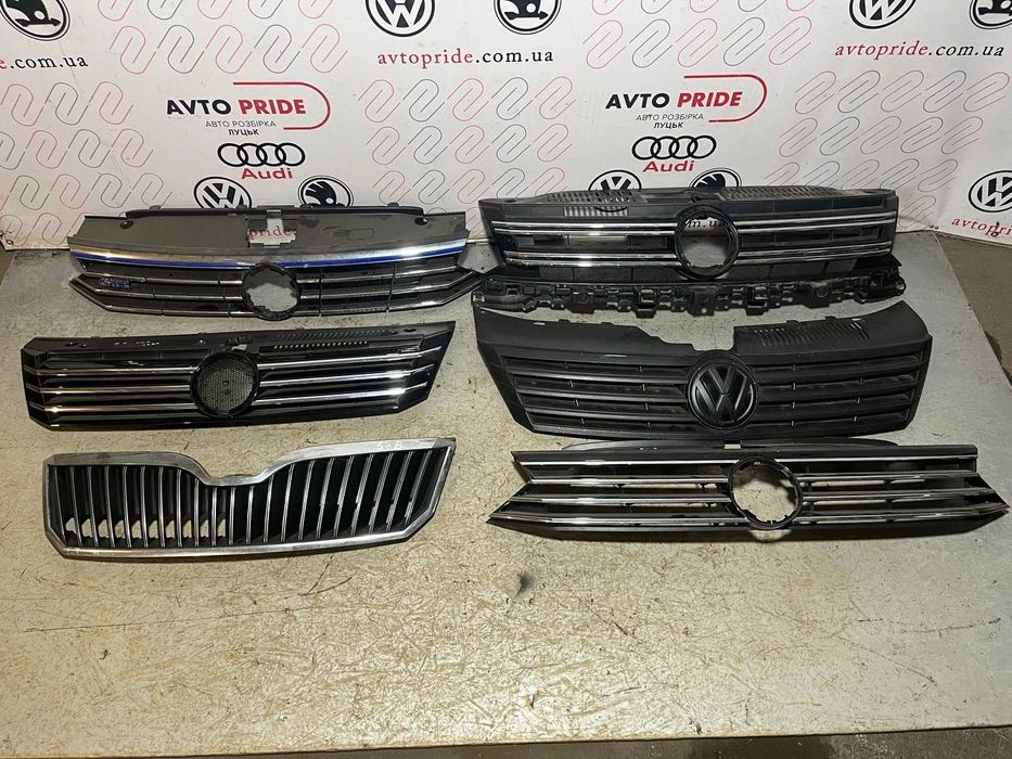 Решітка радіатора Vw tiguan 1 passat b8 gte passat b7 Skoda