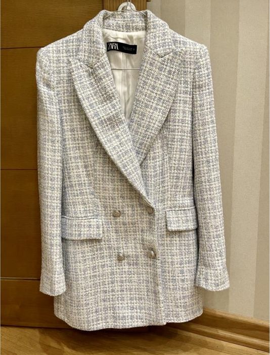 Пиджак zara жакет блейзер