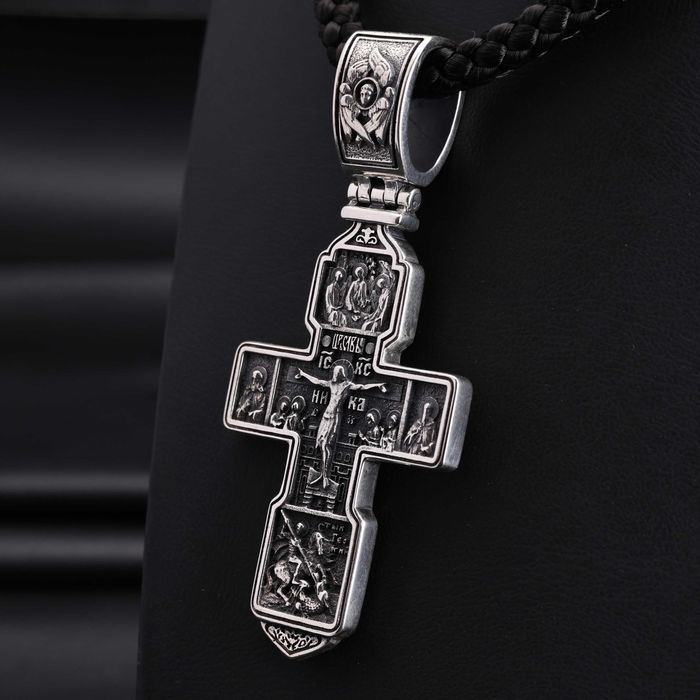 Масивний срібний хрестик 33.8 грама (артикул 02) 33.8 грама