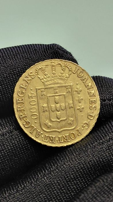 Moeda Ouro  4000Reis  1814